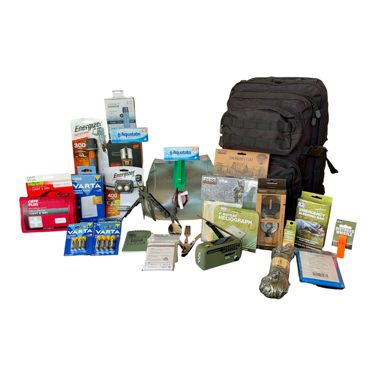 Bug out bag van Rampready