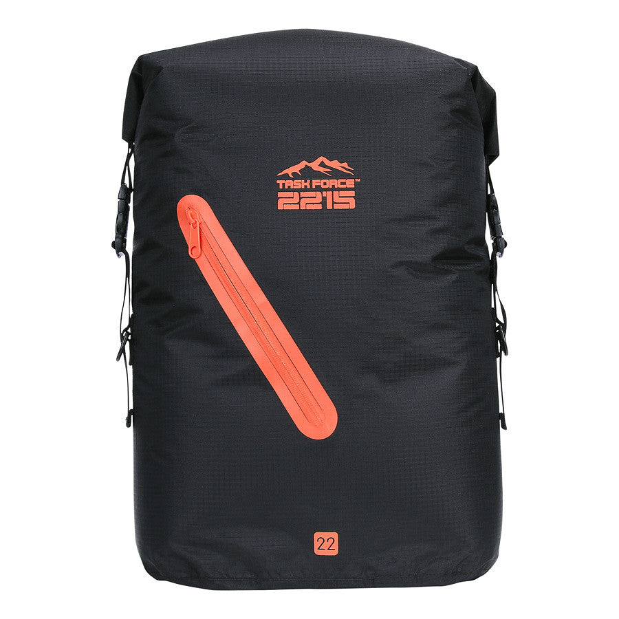 TF-2215 Beavertrail waterdichte rugtas 22 liter voorkant