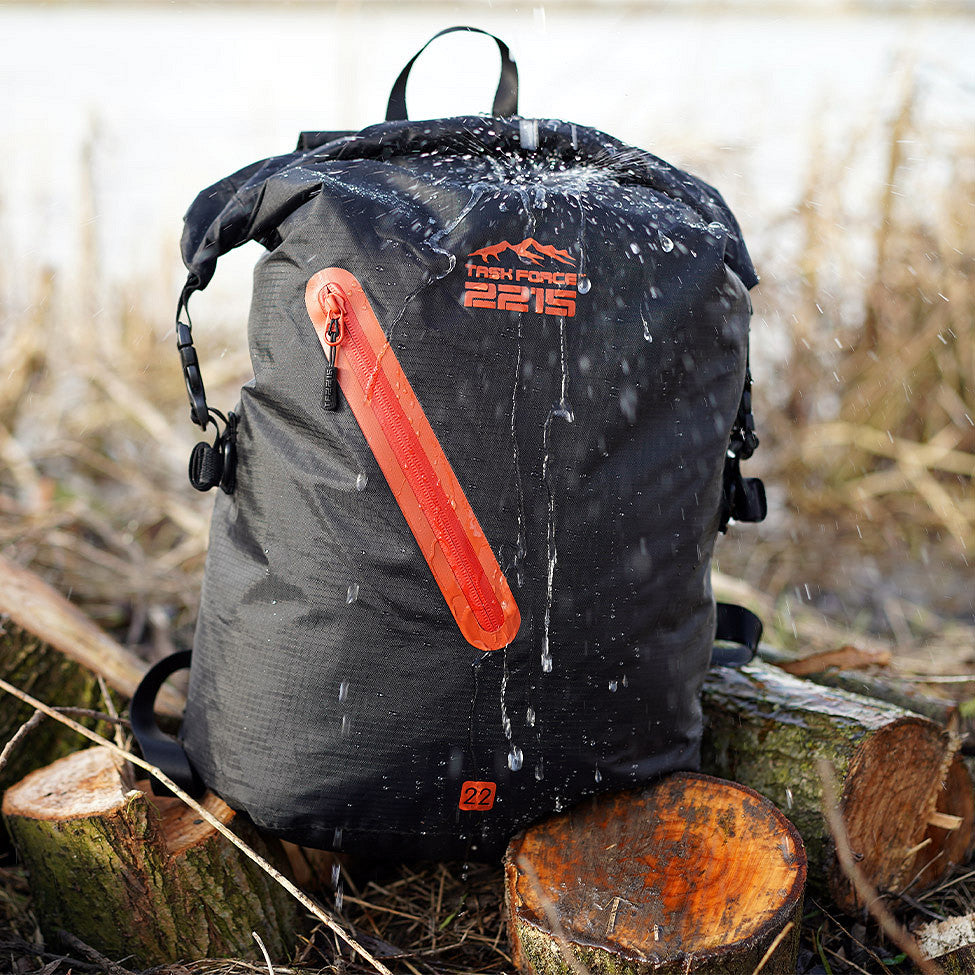 TF-2215 Beavertrail waterdichte rugtas 22 liter spatwater