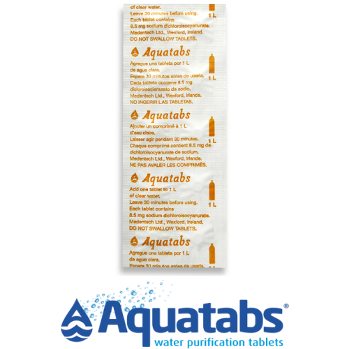 Strip aquatabs 8,5mg 10 tabletten per strip