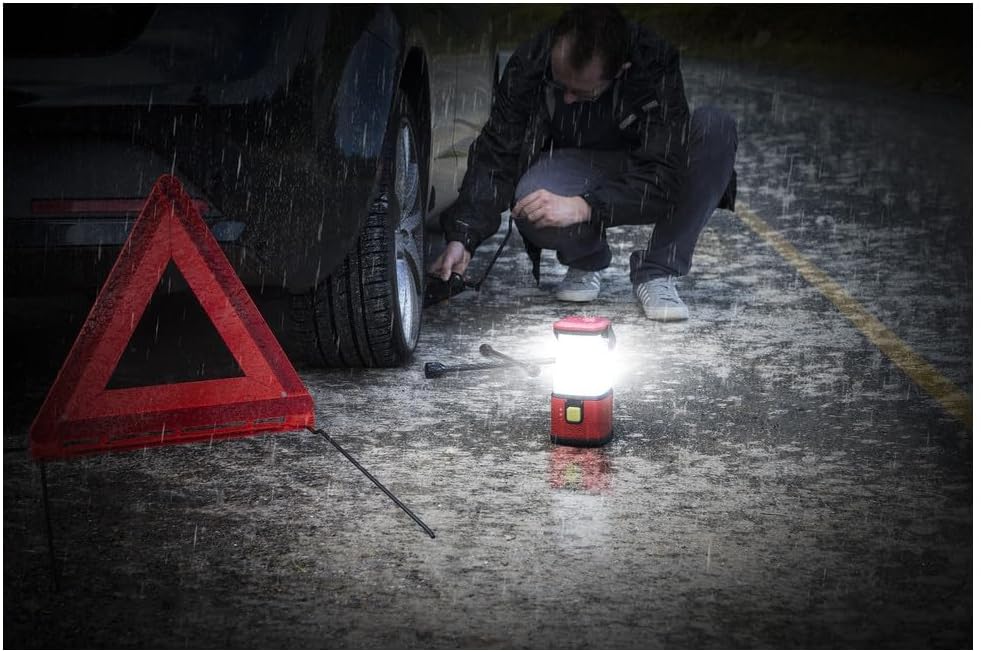 energizer tafellamp met powerbank gebruik in de regen