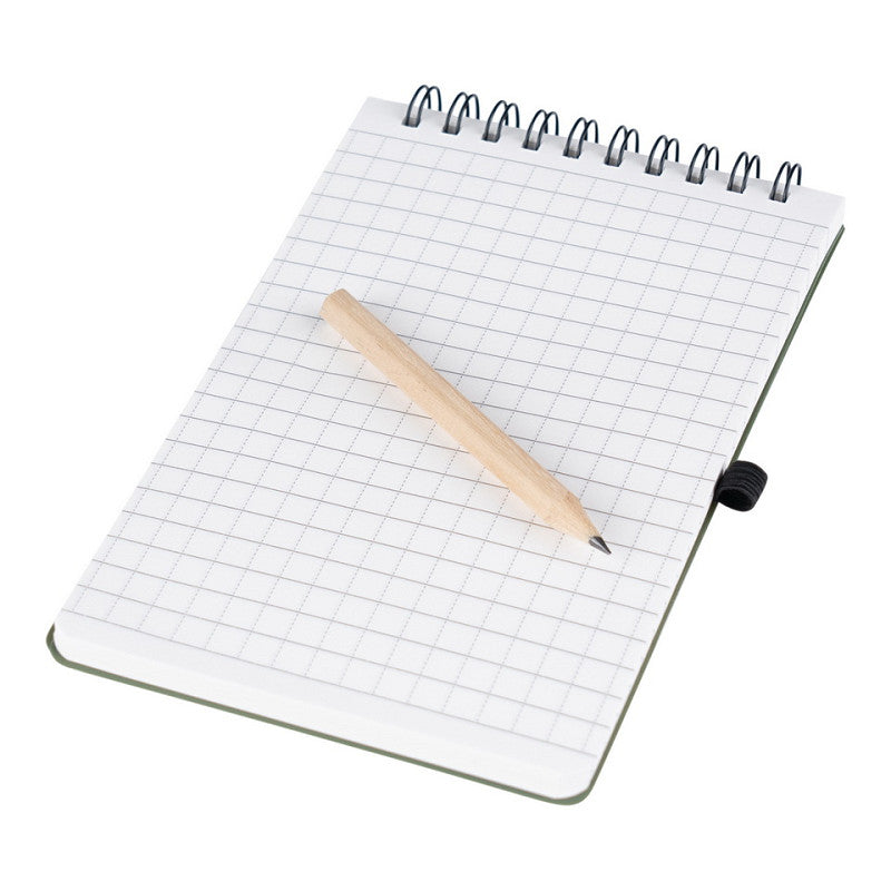 Waterproof notitieboek groot voorkant