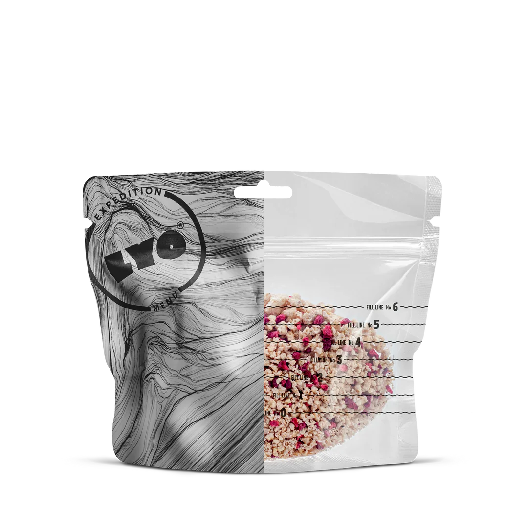 Lyofood Organic Raspberry Millet Porridge 300g
binnenkant