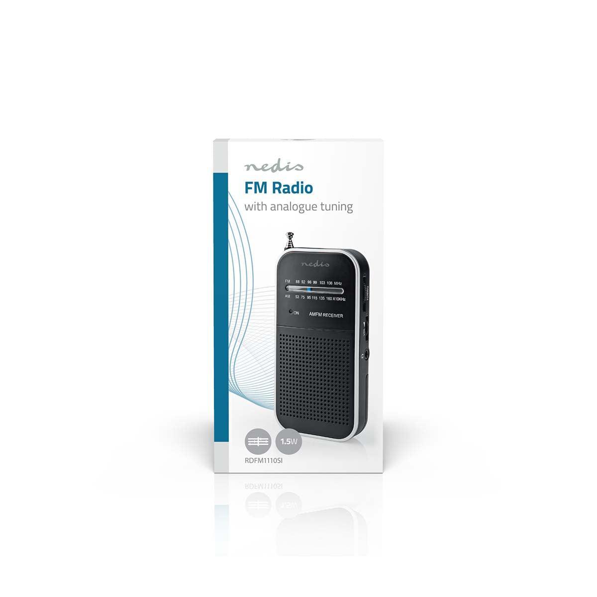 Nedis FM radio noodradio batterijen - Rampready