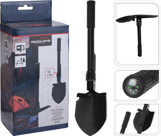 opvouwbare pioniersschop schep met kartels Redcliffs