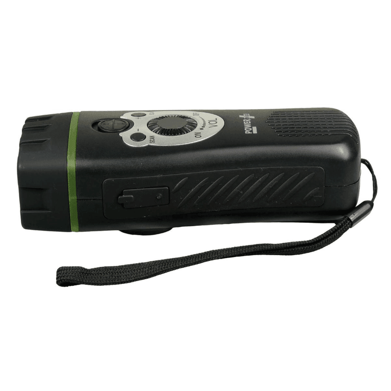 Powerplus Wolf opwindbare zaklamp en FM radio, noodradio - Rampready