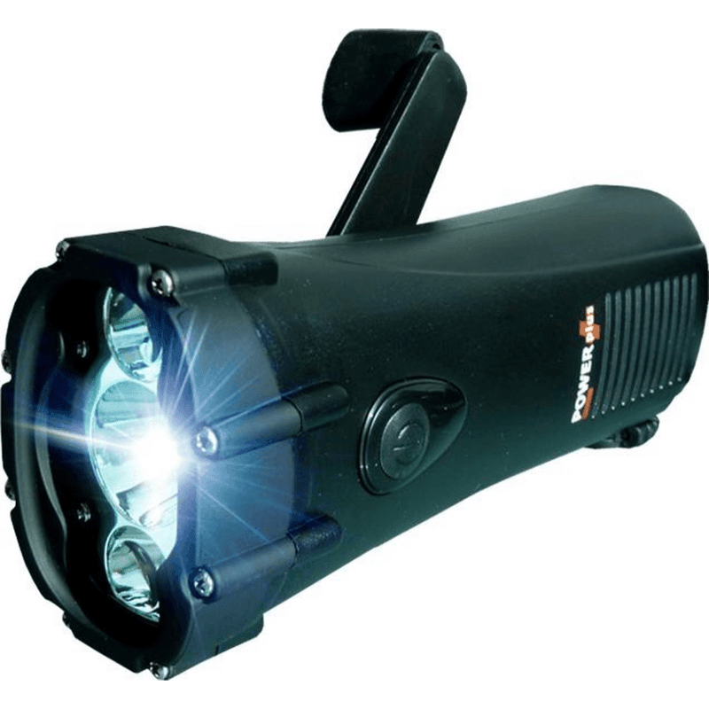 Powerplus Shark opwindbare zaklamp met dynamo - Rampready