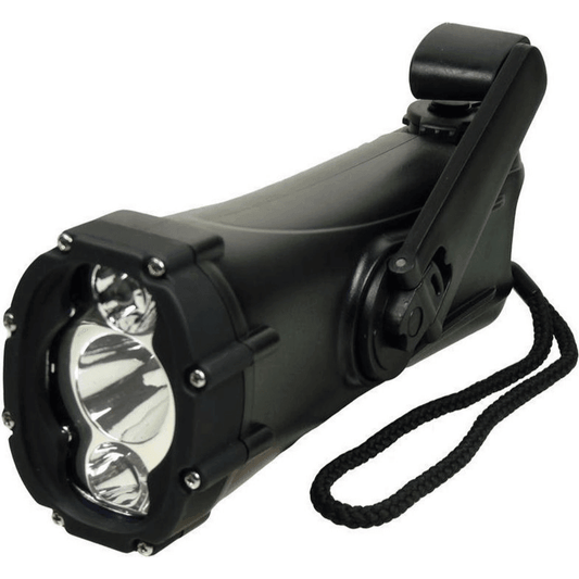 Powerplus Shark opwindbare zaklamp met dynamo - Rampready