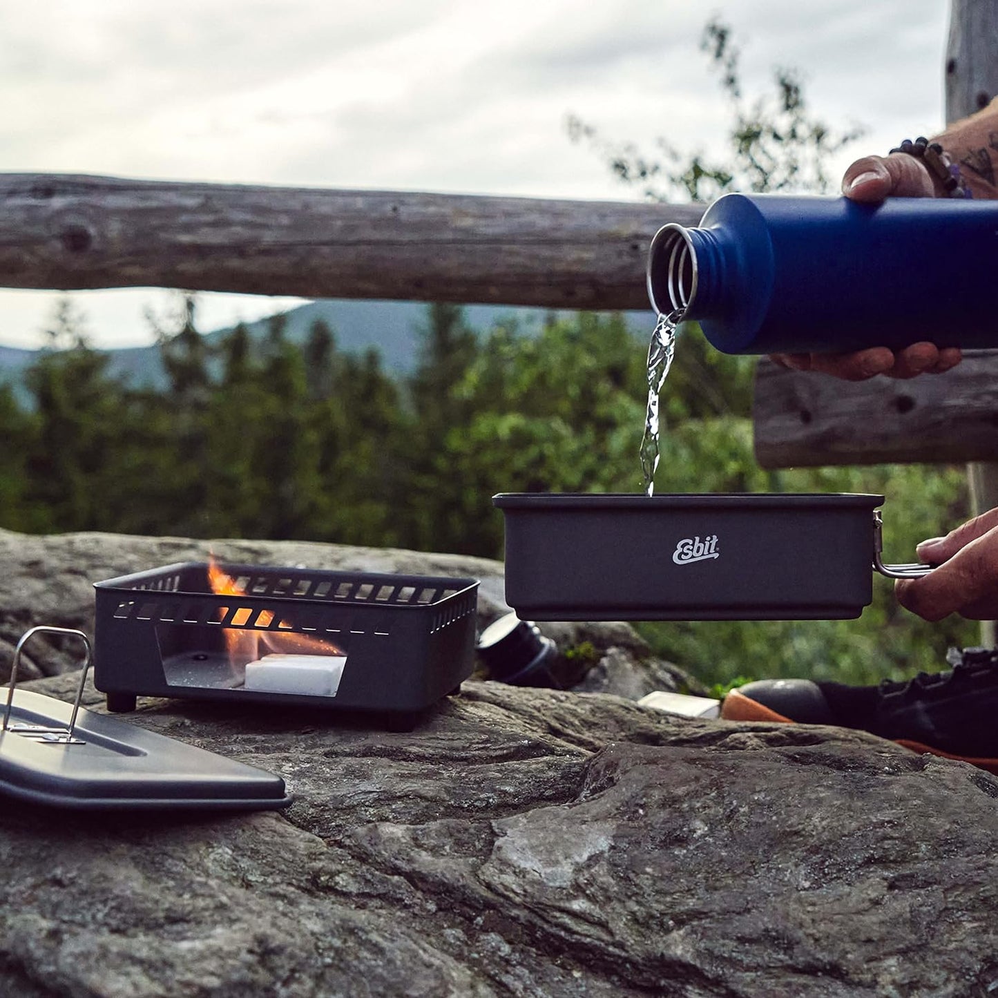 Esbit kookset 1100ml gebruik