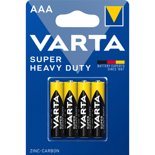 Varta AAA batterijen 4 stuks - Rampready