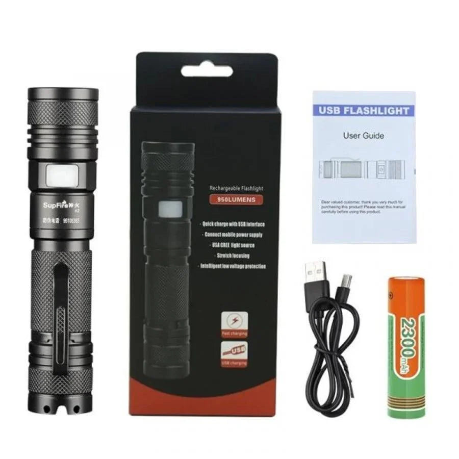 Oplaadbare zaklampen