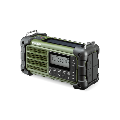Sangean MMR-99 AM/FM Forest Green noodradio zijkant