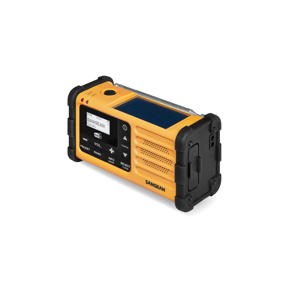 Sangean MMR-88 DAB+ zijkant