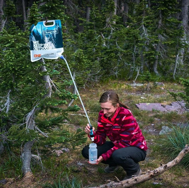 Sawyer SP160 Gravity Waterfilter gebruik 