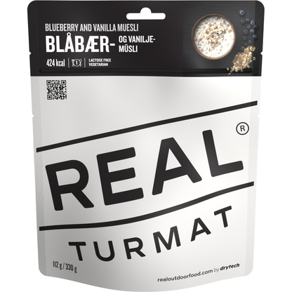 Real Turmat Bosbessen & Vanille Muesli