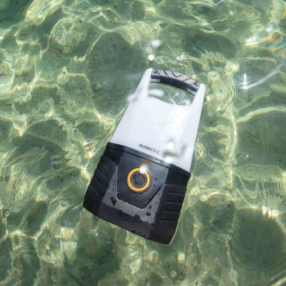 Duracell 500lumen drijvende waterdichte lamp in het water