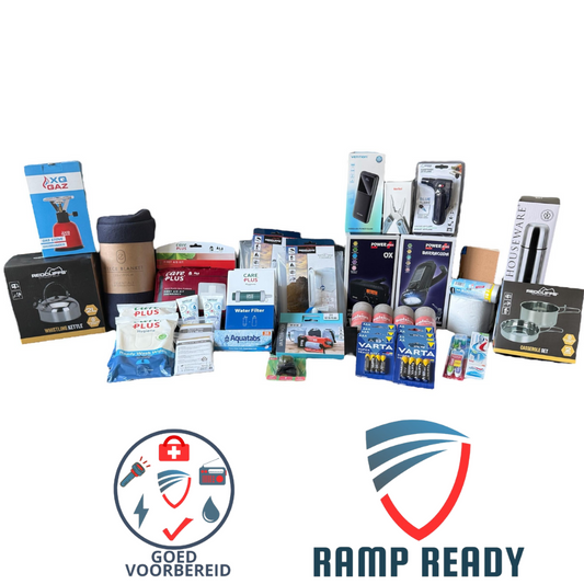 Goed_Voorbereid Noodpakket - Advanced - Koken van Rampready. Noodpakket op basis van Denk Vooruit richtlijn