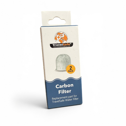 Travelsafe vervangbaar carbonfilter 2 stuks