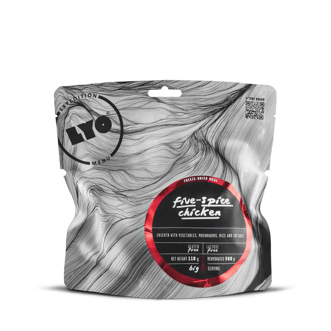 Lyofood	Five-Spice Chicken 500g
voorkant