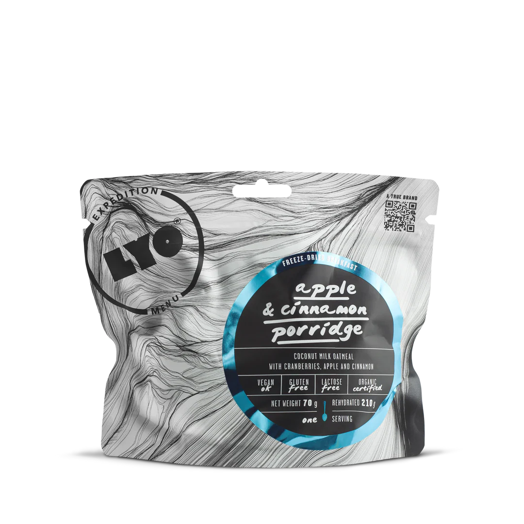 Lyofood	Organic Apple & Cinnamon Porridge 210g
 vookant