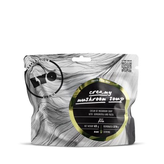 Lyofood	Creamy Mushroom Soup 370g
voorkant
