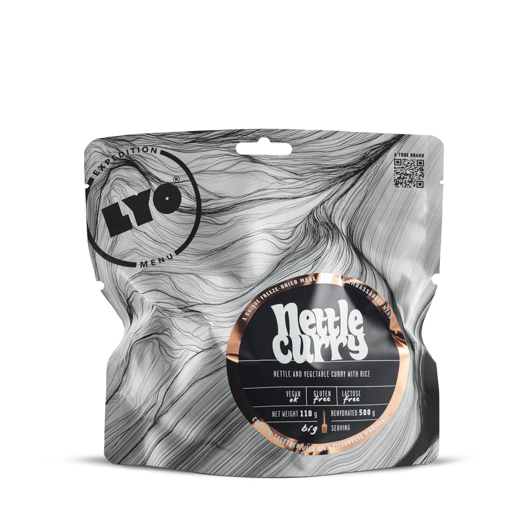 Lyofood	Nettle Curry 500g
voorkant