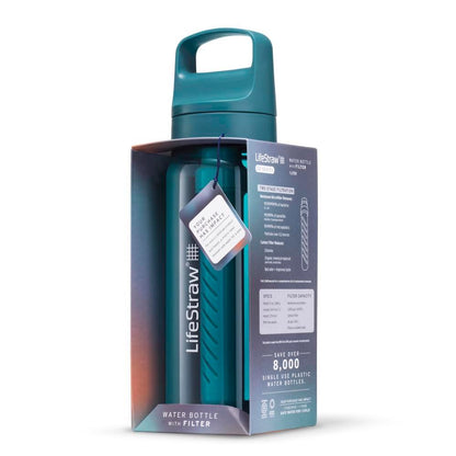 Lifestraw Go drinkfles 1 liter  in verpakking