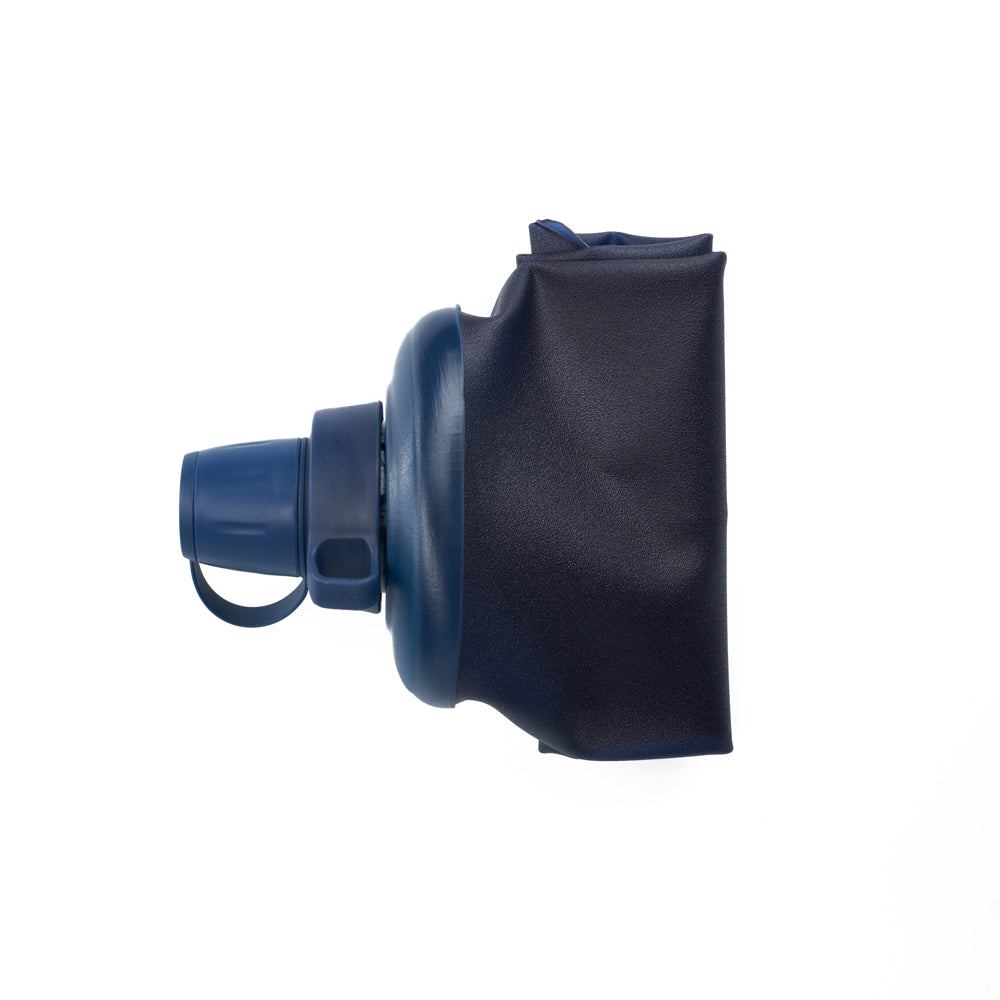 Lifestraw Peak series collapsible drinkzak met waterfilter gevouwen