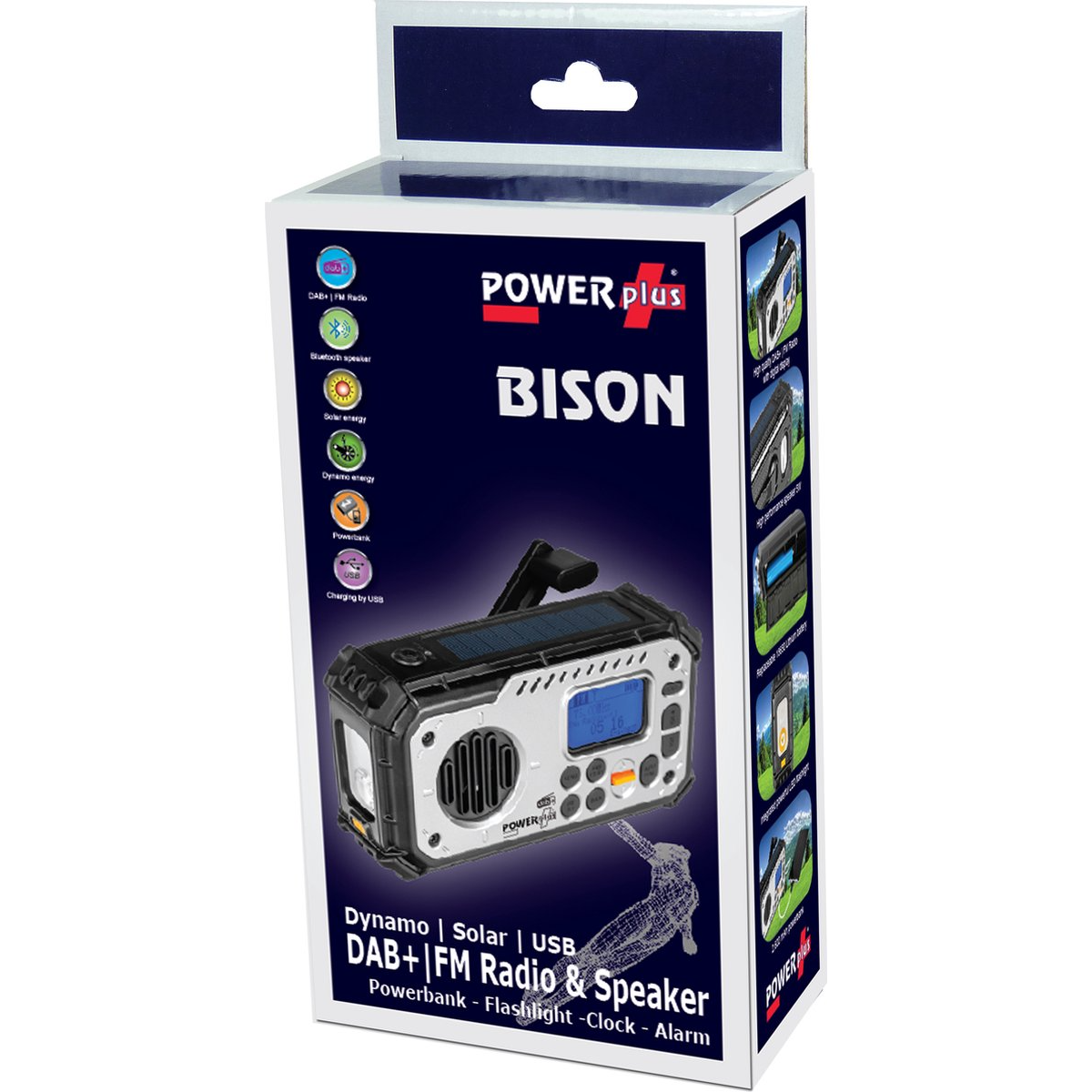 Powerplus Bison noodradio