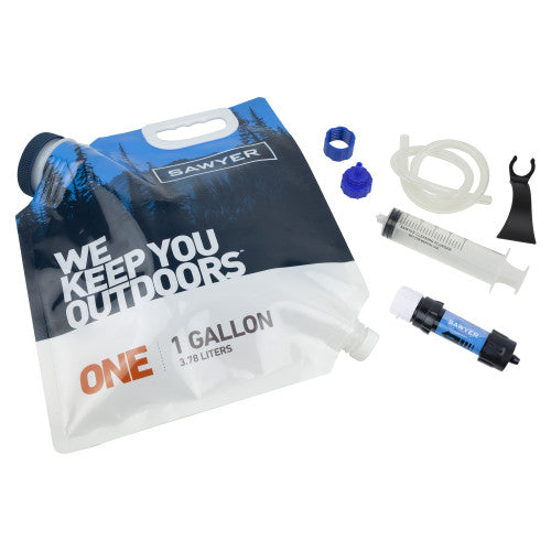 Sawyer SP160 Gravity Waterfilter  alle componenten