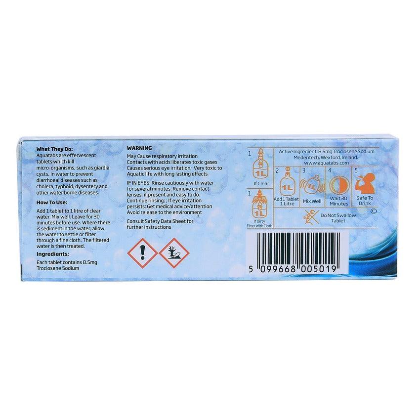 Aquatabs waterzuiveringstablet waterfilter drinkwater - Rampready