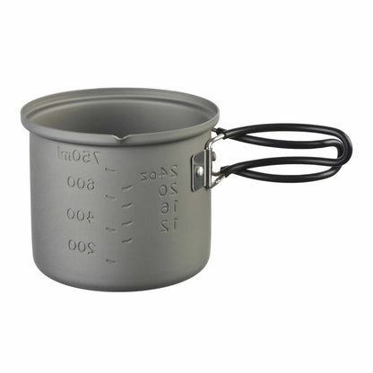 Esbit aluminium pannenset 1000ml onderste pan
