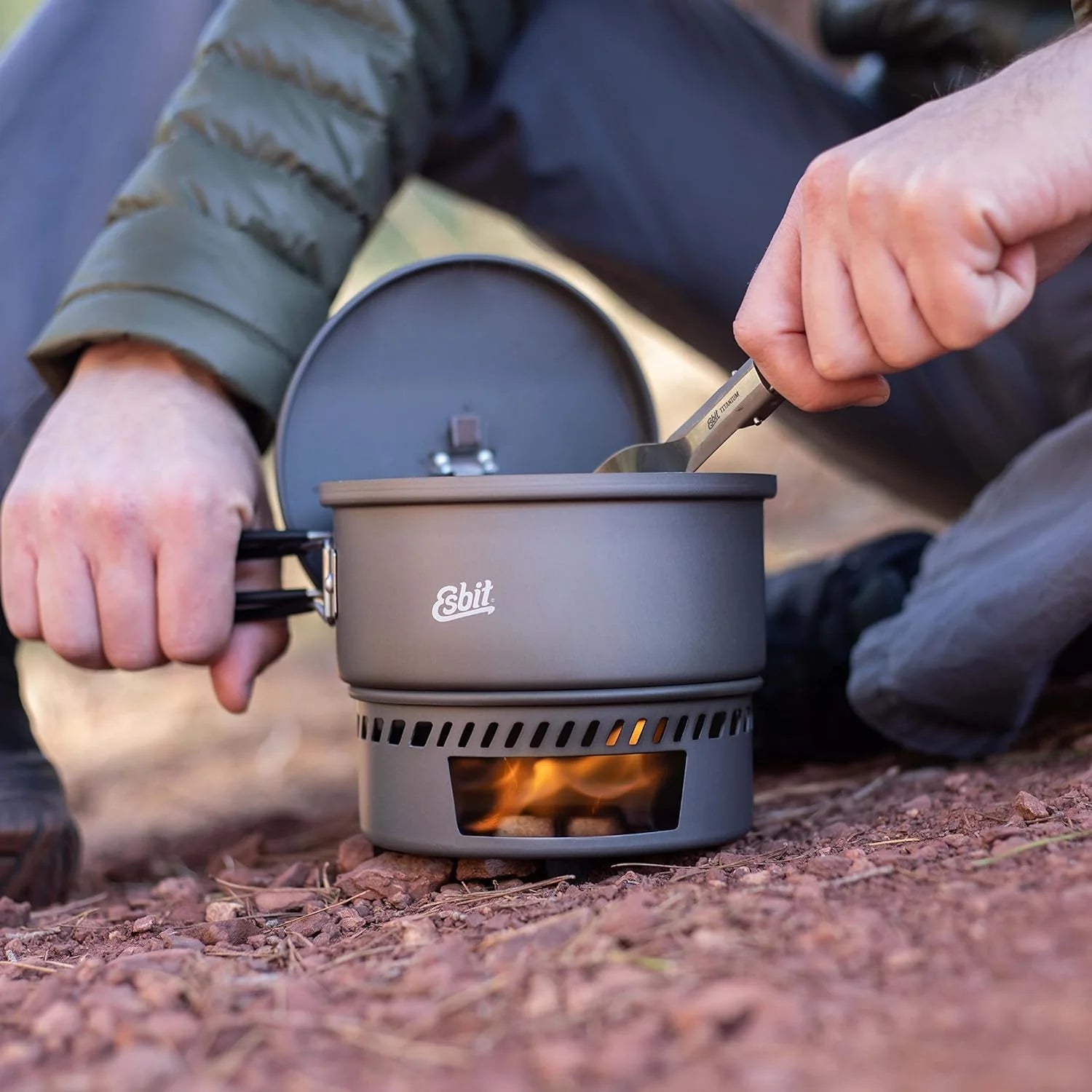 Esbit 14g solid fuel tabletten gebruik