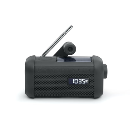Muse MH08-MB noodradio voorkant
