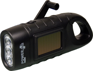 Powerplus Seahorse zaklamp met zonnepaneel en dynamo