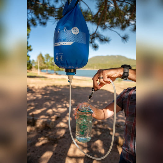 Katadyn Befree Gravity Filter 6 liter gebruik